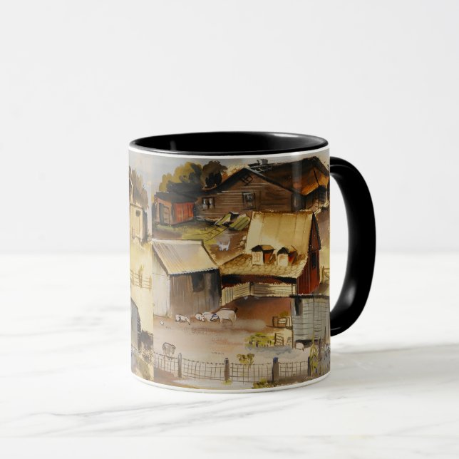 Caneca Iowa Fazenda Ruth Ziegler Fazenda Life (Frente Esquerda)