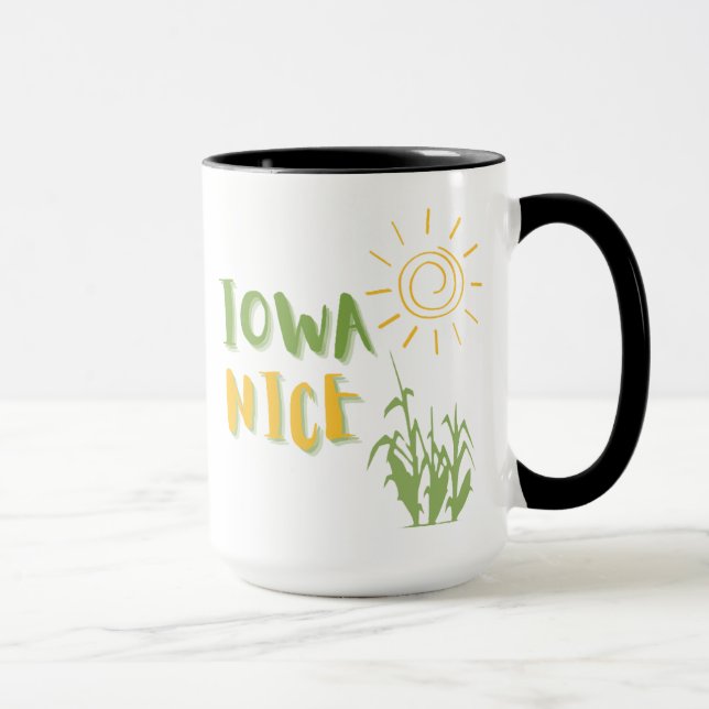 Caneca Iowa Nice Mug para Midwesterners (Direita)