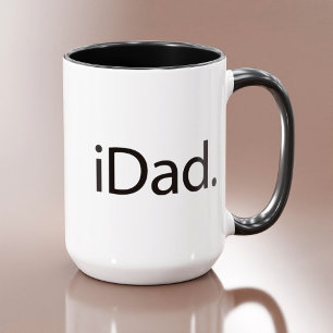 Caneca iPai. Logotipo (i Dad)