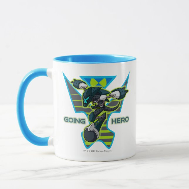 Caneca Ir para o Herói - Omni-Kix XLR8 (Esquerda)