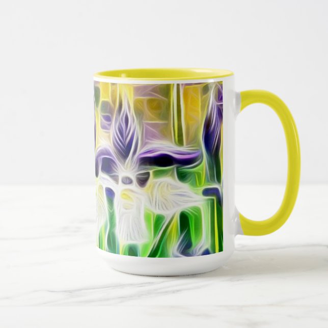 Caneca Íris Abstrata (Direita)
