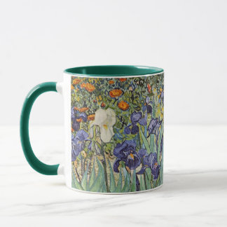Caneca Íris de Van Gogh Pintura Impressionista