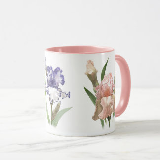 Caneca Iris Flower Garden