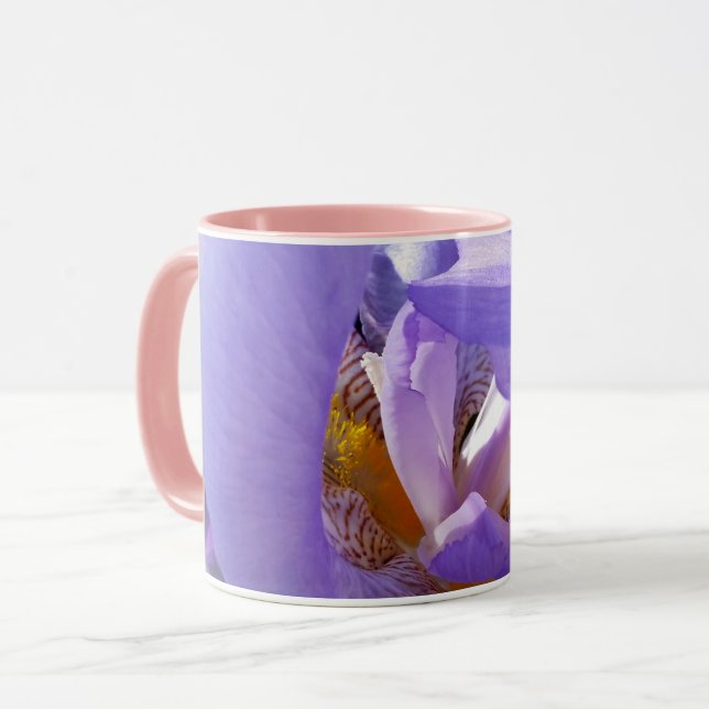 Caneca íris púrpura (Frente Esquerda)