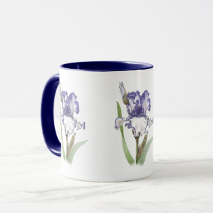 Caneca Íris Roxa Ondulada