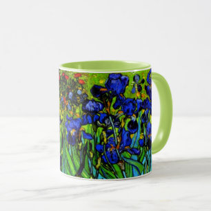 Caneca Irises, a famosa pintura floral de Van Gogh