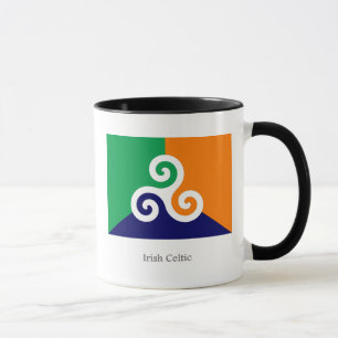 Caneca Irish Celtic Flag Mug
