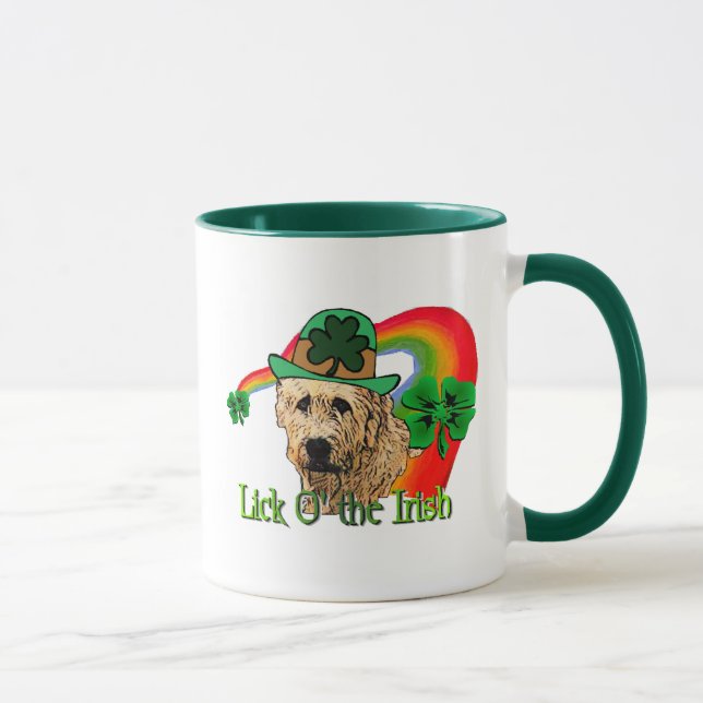 Caneca Irish Wolfhound St Patricks (Direita)