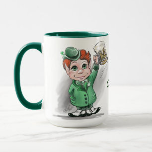 Caneca Irlandês Cheers! Dia de São Patrício Mug