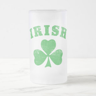 Caneca irlandesa do trevo