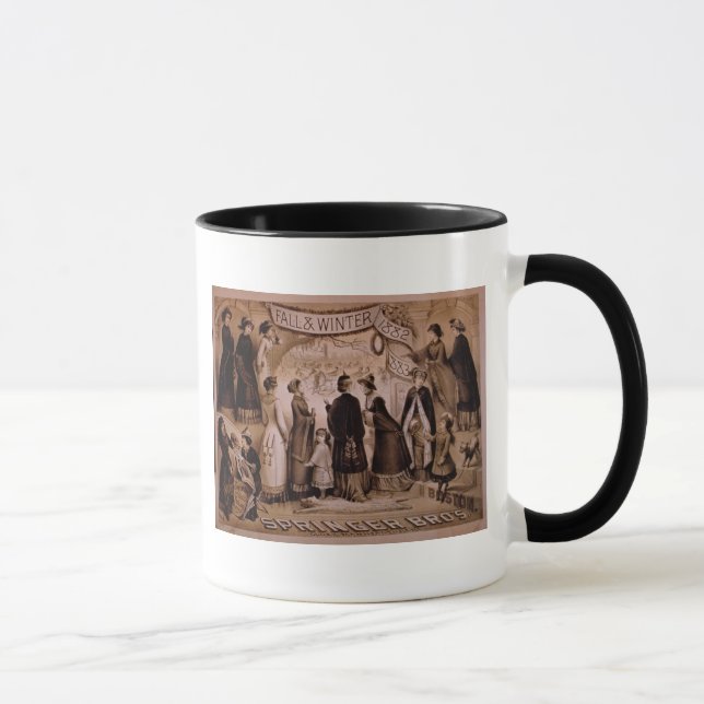 Caneca 'Irmãos de Springer, Boston, queda e inverno (Direita)