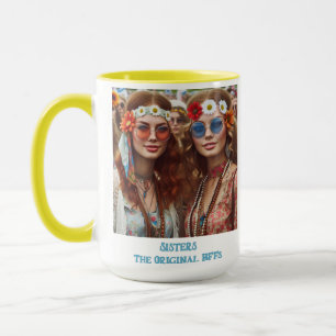 Caneca Irmãs os BFFs originais