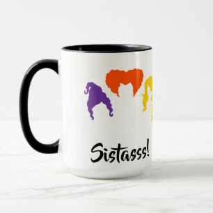 Caneca Irmãs! Pôco de Foco Parecido Cupão de Café
