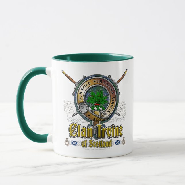Caneca Irvine Clan Crachá (Esquerda)