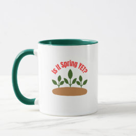Caneca Is It Spring Yet?  Gardening Coffee Mug