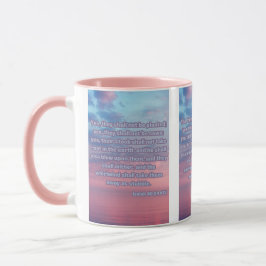 Caneca Isaiah 40:24 KJV - Escritura de Bíblia Pic Dois-To