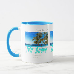 Caneca Isla Saona República Dominicana Beach Vintage Desi