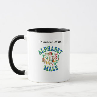 Caneca iso AlphaBet Machado Café Mug