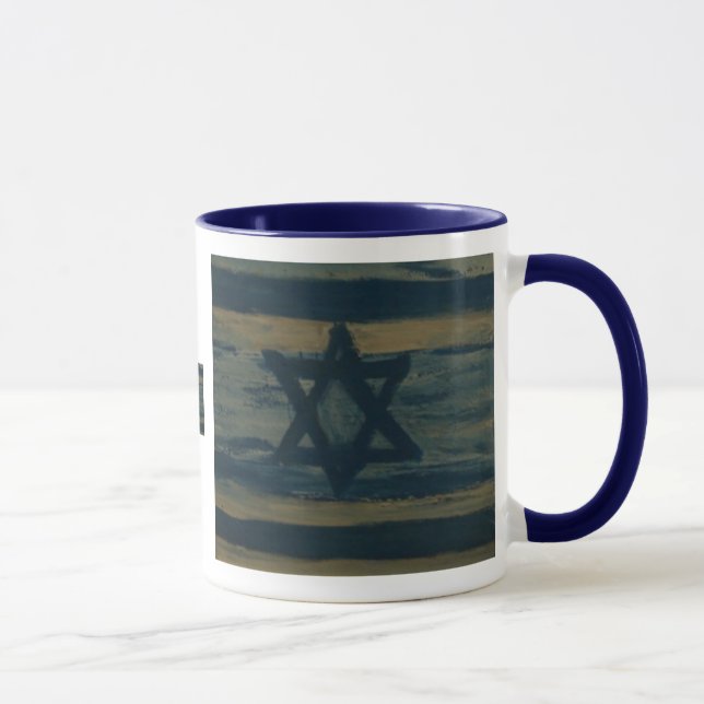 Caneca israel abstrato (Direita)