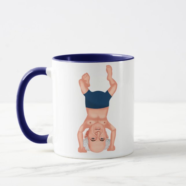 Caneca Israelita PM de David Ben Gurion que está na (Esquerda)