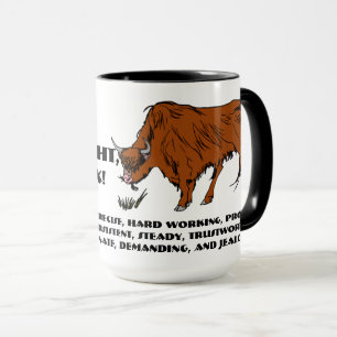 Caneca Isso mesmo, sou um boi