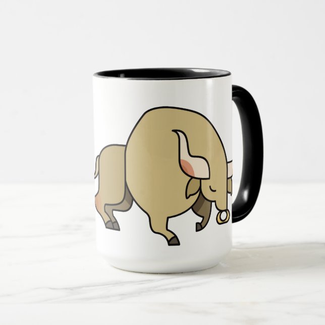 Caneca Isso mesmo, sou um boi (Frente Esquerda)