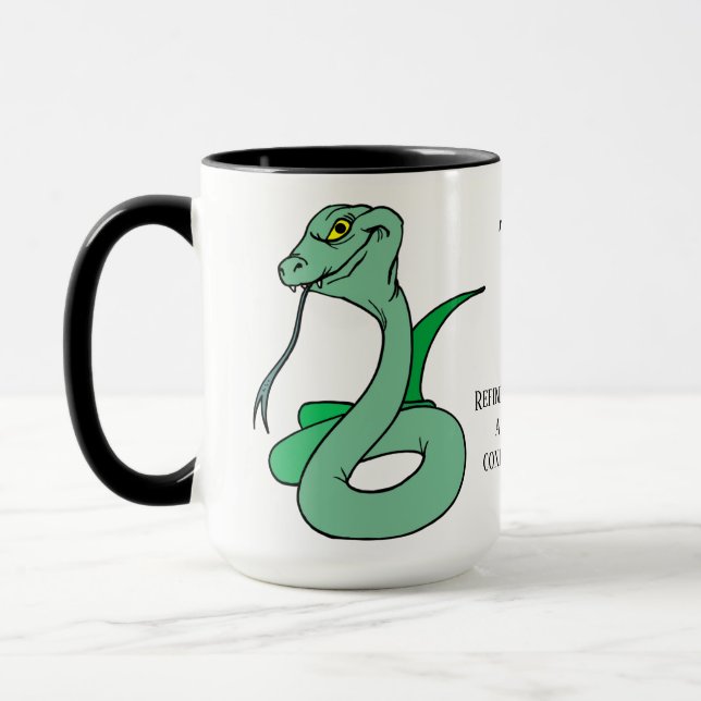 Caneca Isso mesmo, sou um cobra (Esquerda)