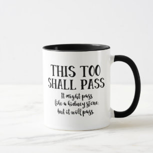 Caneca Isto Também Deve Ser Engraçado, Dizendo Incentiv
