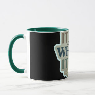 Caneca It Is What It Is   Caneca de Citação Estéti