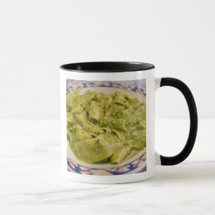 Caneca Itália, Camogli. Prato de massa com pesto