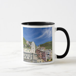 Caneca Itália, Cinque Terre, Vernazza, Porto e Igreja