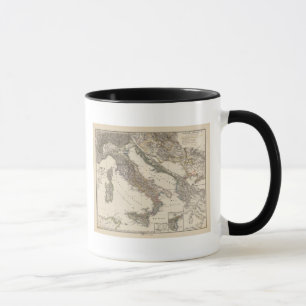 Caneca Itália, Gallia cisalpina, Sicília, Sardenha