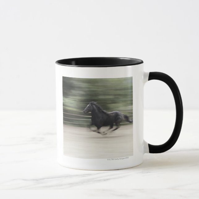 Caneca Italia, Latium, galope do cavalo de Maremma (Direita)