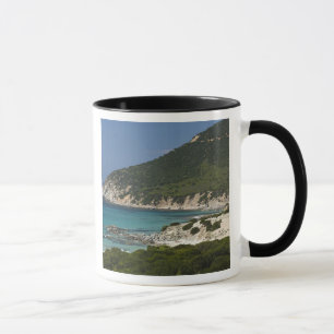 Caneca Itália, Sardenha, Solanas. Praia.