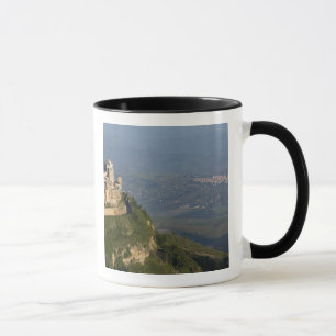 Caneca Itália, Sicília, Enna, vista da cidade a partir de