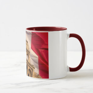 Caneca italiana da bandeira