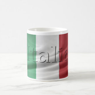 Caneca italiana da bandeira de Italia