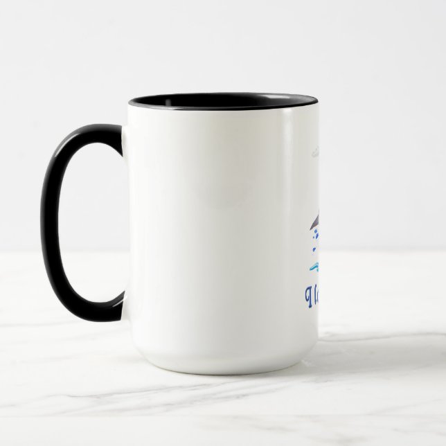 Caneca Itens de golfinhos (Esquerda)