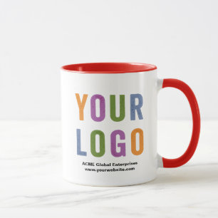 Caneca Itens do Promocional No Mínimo, Mugs de logotipo 