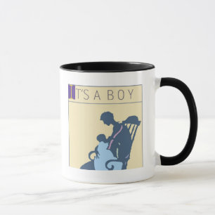 Caneca <It's a Boy> pelo mineiro de Steve