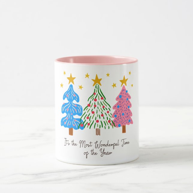 Caneca It's The Most Wonderful Time Christmas  (Centro)