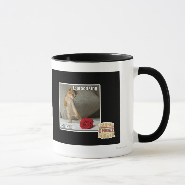 Caneca Iz praticando mah tango (Direita)