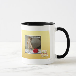 Caneca Iz que pratica o tango do mah
