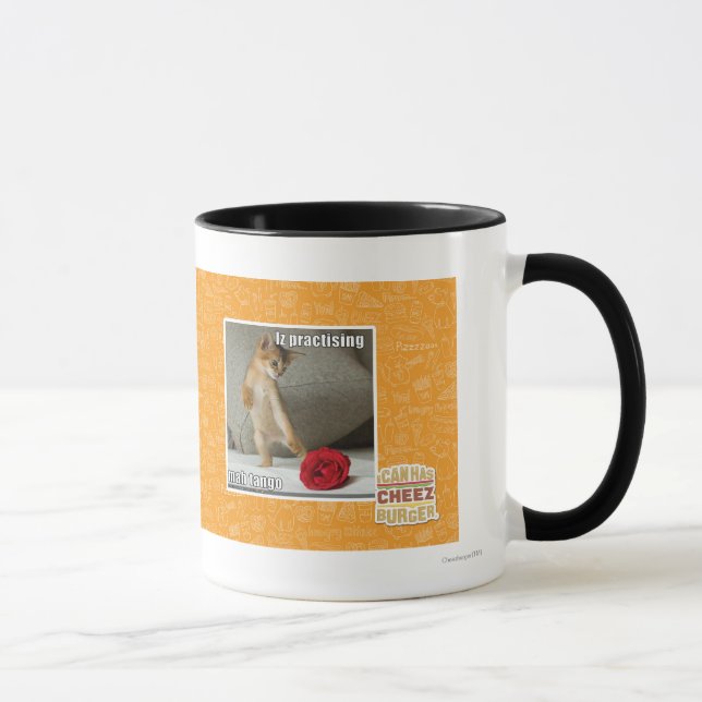 Caneca Iz que pratica o tango do mah (Direita)