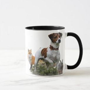 Caneca Jack Russell Terrier, Arte