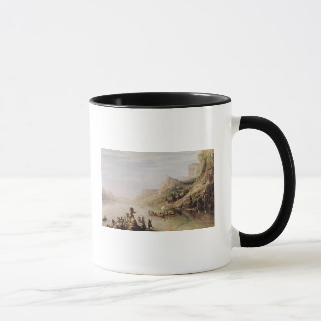 Caneca Jacques Cartier que descobre o St. Lawrence (Direita)