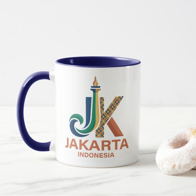 Caneca Jakarta Indonesia Southeast Asia (Com Donut)