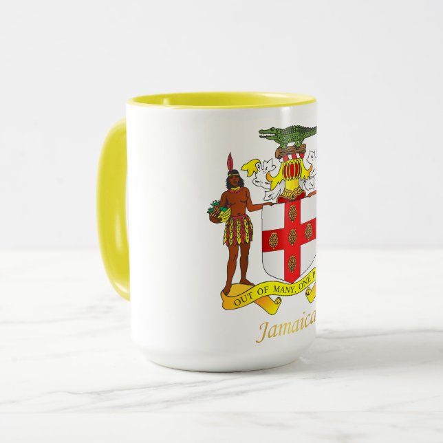 Caneca Jamaica COA (Frente Esquerda)