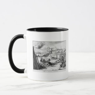 Caneca James II que aterram em Kinsale, o 12 de março de