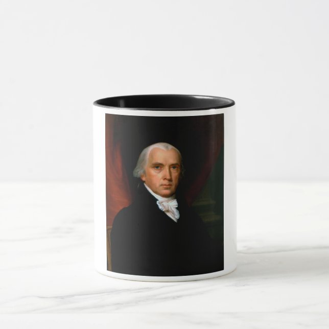 Caneca James Madison 4º Presidente dos Estados Unidos (Centro)
